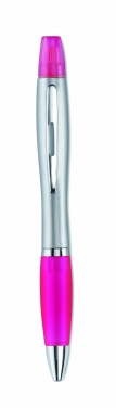 Logo trade promotional products image of: 2 in 1 ball pen