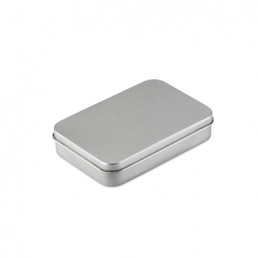 Logo trade promotional gifts picture of: Playing cards in tin box