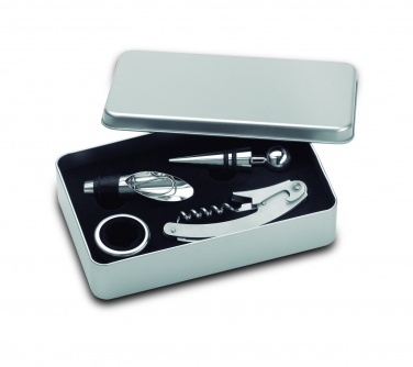 Logotrade promotional gift picture of: Wine  set in tin box
