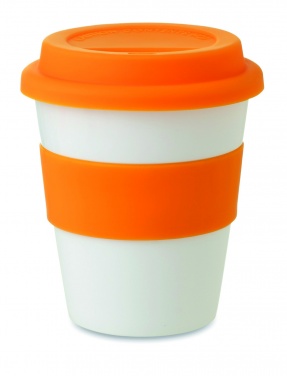 Logo trade corporate gift photo of: PP tumbler with silicone lid