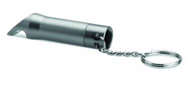 Logo trade advertising products image of: Metal torch key ring Ylivieska
