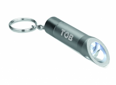 Logotrade corporate gift picture of: Metal torch key ring Ylivieska