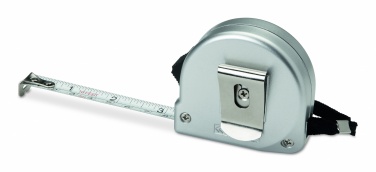 Logo trade promotional giveaways image of: Measuring tape 2m
