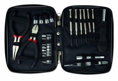 Logotrade promotional item image of: 26 pcs tool in aluminium case