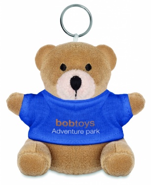 Logo trade promotional gifts picture of: Teddy bear key ring FINLAND