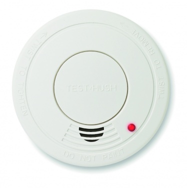 Logo trade corporate gifts image of: Smoke detector
