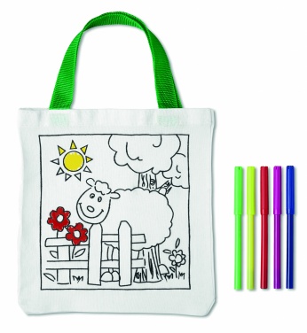 Logo trade advertising products image of: Tote bag