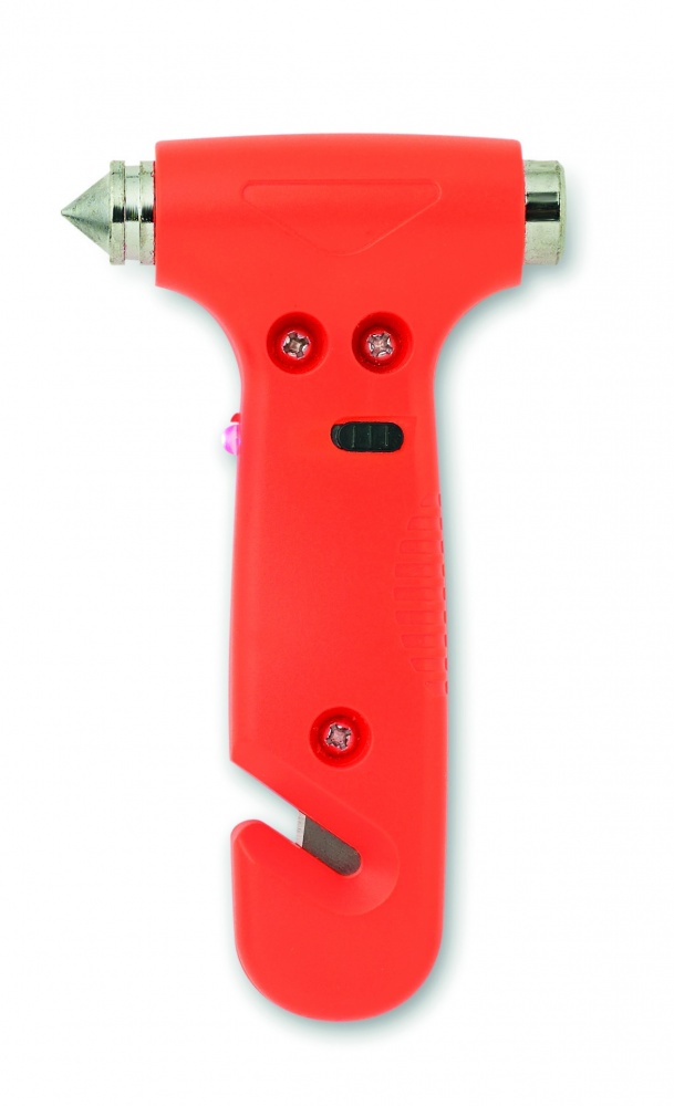 Logo trade business gift photo of: 3 in 1 Emergency hammer