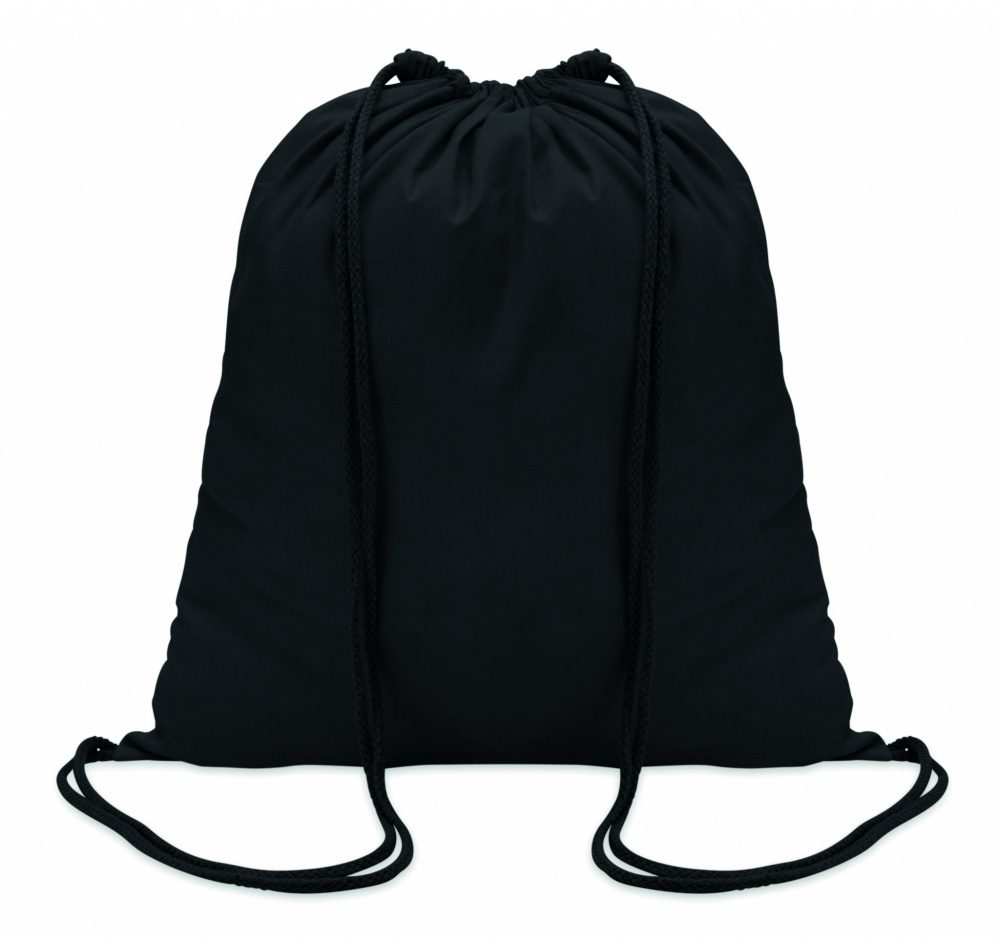 Logo trade promotional giveaways image of: 100gr/m² cotton drawstring bag