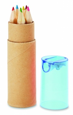Logotrade corporate gifts photo of: 6 coloured pencils