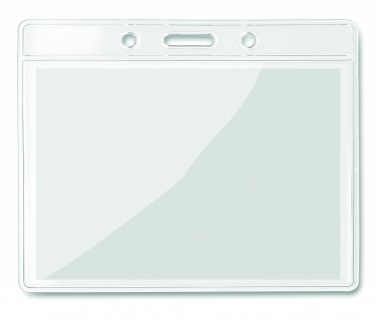 Logotrade corporate gift image of: Transparent badge 10cmx8cm