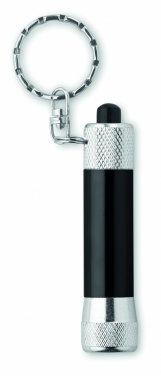Logo trade promotional products picture of: Aluminium torch with key ring