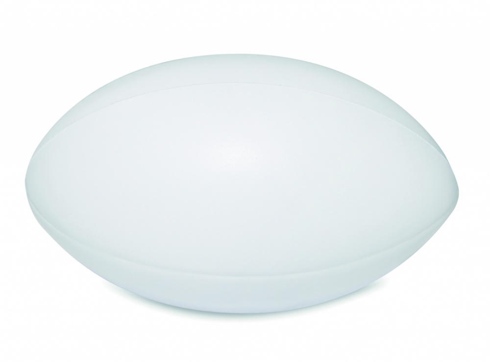 Logo trade promotional gift photo of: Anti-stress PU rugby ball