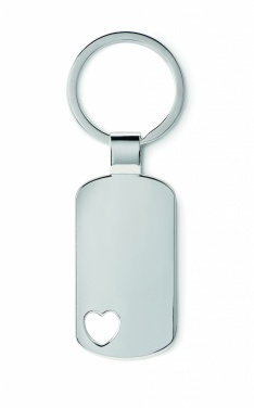 Logotrade promotional items photo of: Key ring with heart detail Jūrmala