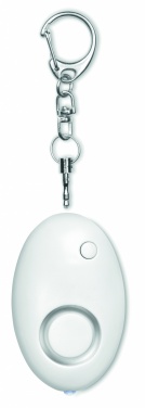 Logo trade promotional giveaways image of: Personal alarm with key ring Ventspils