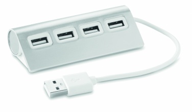 Logo trade promotional giveaways image of: 4 port USB hub