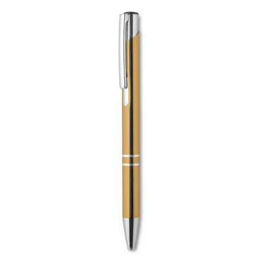 Logotrade promotional gifts photo of: Push button aluminium pen BERN