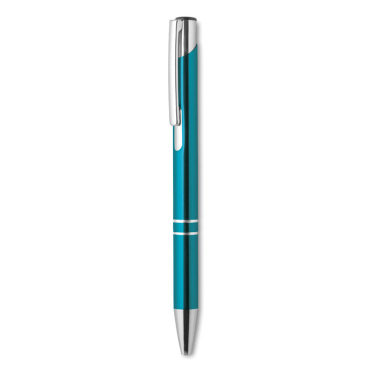 Logotrade promotional gift image of: Push button aluminium pen BERN