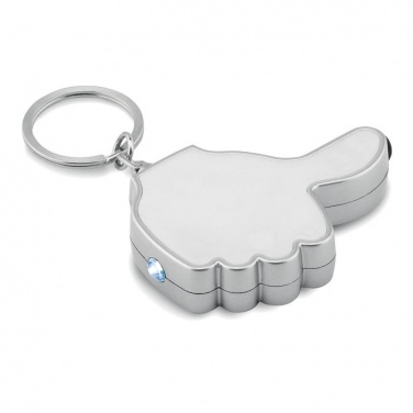 Logo trade advertising products image of: Thumbs up led light w/key ring Valmiera