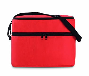 Logo trade advertising products image of: Cooler bag with 2 compartments