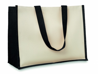 Logotrade promotional merchandise image of: Jute and canvas shopping bag