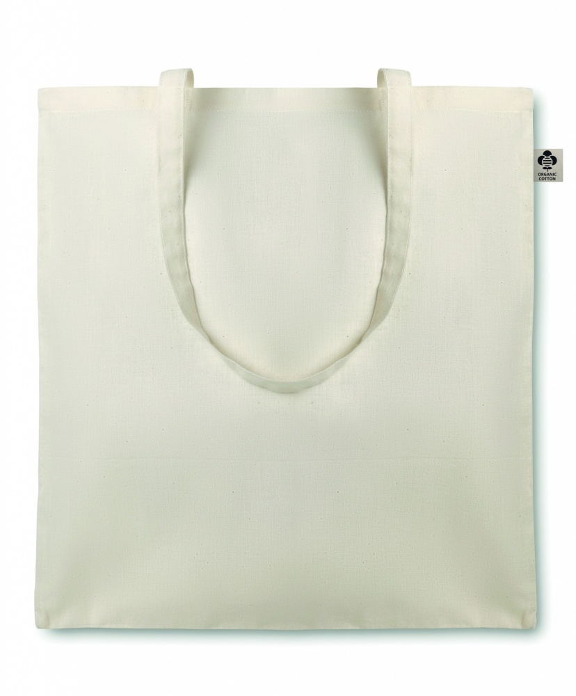Logo trade corporate gifts image of: 105gr/m² organic cotton bag