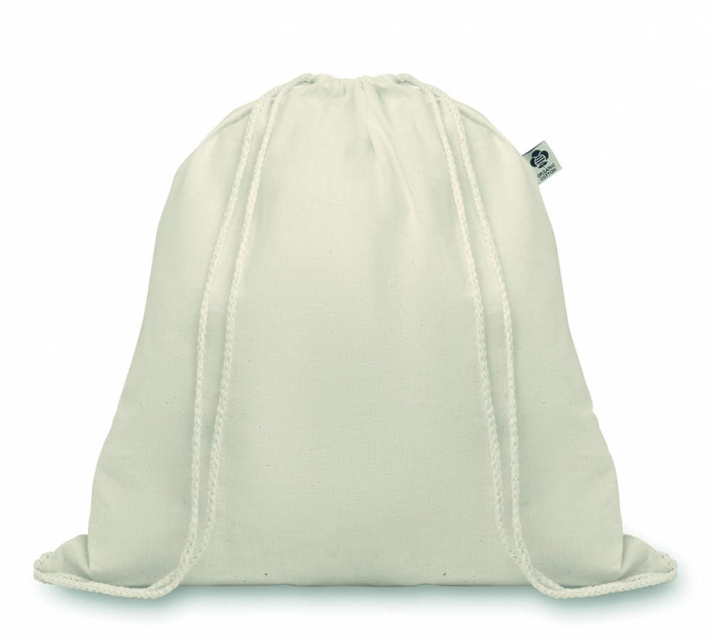 Logo trade promotional merchandise image of: 105gr/m² organic cotton bag