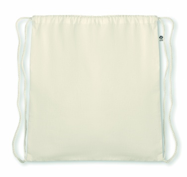 Logo trade promotional products image of: 105gr/m² organic cotton bag