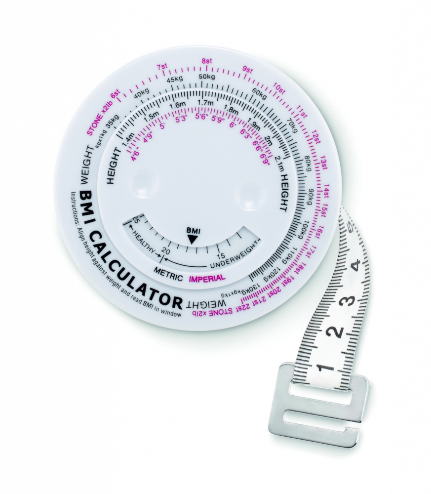 Logotrade promotional giveaway image of: BMI measuring tape