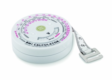 Logo trade business gift photo of: BMI measuring tape