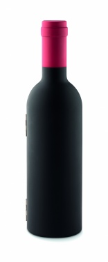 Logo trade promotional products image of: Bottle shape wine set