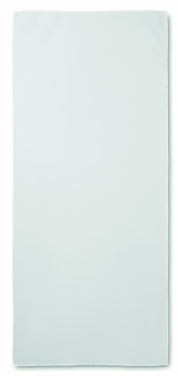 Logo trade corporate gifts image of: Sports towel with pouch