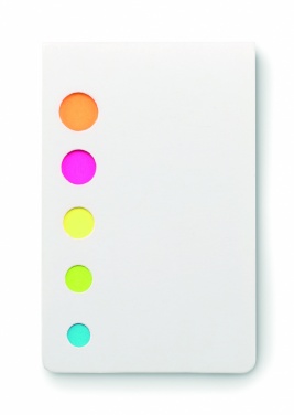 Logo trade promotional giveaway photo of: Page markers pad