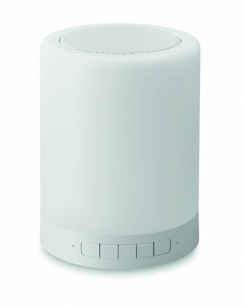 Logo trade promotional merchandise picture of: Touch light wireless speaker