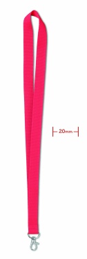 Logo trade promotional merchandise photo of: Lanyard 20 mm