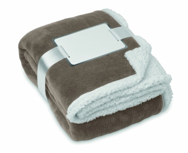 Logotrade promotional giveaway picture of: Blanket coral fleece/ sherpa