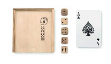 Logotrade promotional merchandise image of: Cards and dices in box
