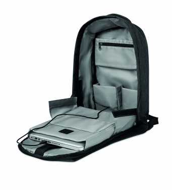 Logotrade promotional gift picture of: 2 tone backpack incl USB plug