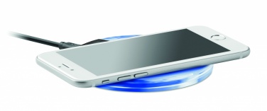 Logotrade corporate gift picture of: Round wireless charging pad 5W