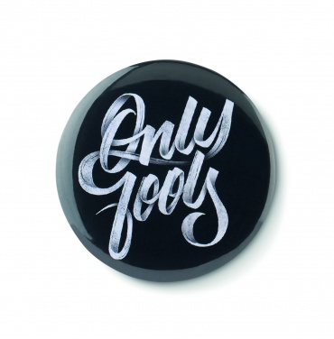 Logo trade promotional items image of: Small pin button