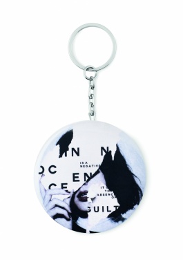 Logotrade promotional gift picture of: Key ring with bottle opener Madona