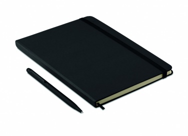 Logotrade corporate gift image of: A5 notebook w/stylus 72 lined