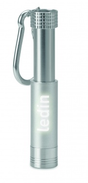 Logotrade business gifts photo of: Aluminium/ABS LED key ring Aizkraukle