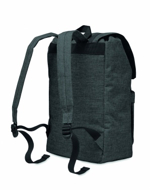 Logo trade promotional merchandise picture of: Backpack in 600D polyester