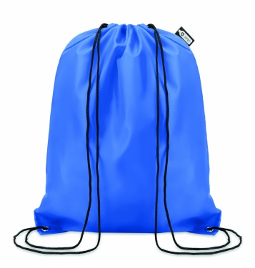 Logo trade promotional products image of: 190T RPET drawstring bag
