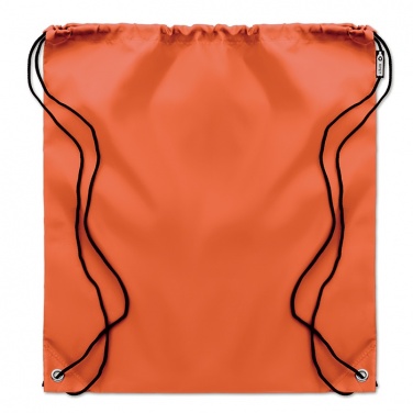 Logo trade promotional gift photo of: 190T RPET drawstring bag