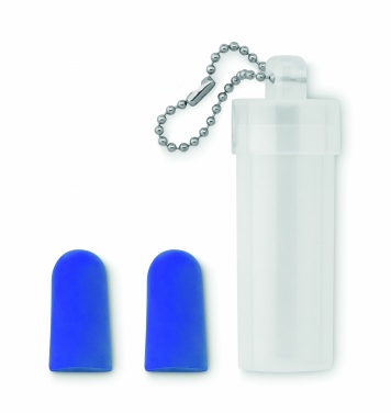 Logo trade promotional merchandise picture of: Earplug set in plastic tube