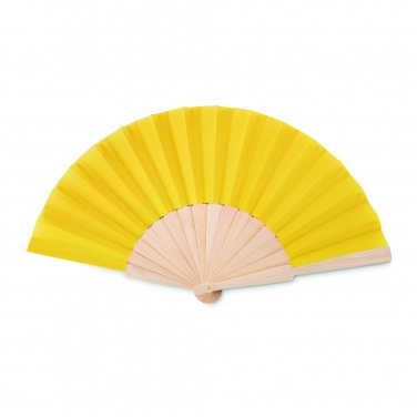 Logotrade promotional giveaway picture of: Manual hand fan wood