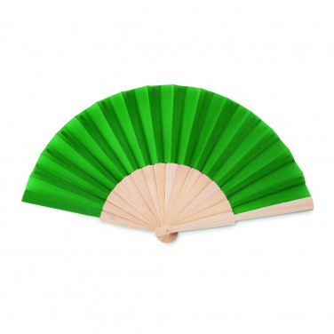 Logotrade promotional products photo of: Manual hand fan wood