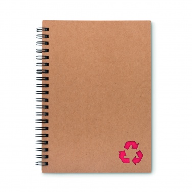 Logo trade corporate gifts picture of: Mineral paper notebook 70 line